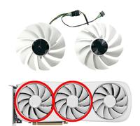 HFFOZMD per ZOTAC per GeForce RTX4070ti 4070ti Super 4080 4080s per Trinity OC per White per Ventola di Ricambio per Scheda Grafica GA92S2U(Middle Left Fan)