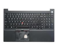 HFFOZMD Tastiera retroilluminata USA per Lenovo ThinkPad E15 Gen 2 SN20U63990 FRU:01XY010/Con Custodia Superiore per poggiapolsi AP1HK000D00(US C Cover)