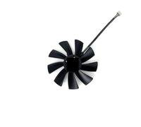 HFFOZMD Ventola di Raffreddamento 100MM 4PIN GAA8S2U 0.46A 12V RX590 GPU Fan per DATALAND RX 580 590 GME 8G Ventola della Scheda Grafica(Black 1-Fan)