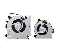 HFFOZMD Ventola di Raffreddamento CPU per MSI GF65 GF63 GL76 GF76 GF66 MS-16R1/16R3/16R5 WF65 MS-16W1 W2(Set)