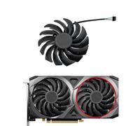 HFFOZMD Ventola di Raffreddamento GPU PLD10010S12HH RTX3060 RX6600 6700 XT da 95 mm per MSI per RTX 3070 3060 3060Ti per dissipatore Calore per schede grafiche Ventus 2X OC(B Fan)