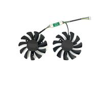 HFFOZMD Ventola di Raffreddamento Sostitutiva GA81S2U 75MM GTX970 per ZOTAC per Ventola della Scheda Grafica GeForce GTX 970(Black 2-Fan)