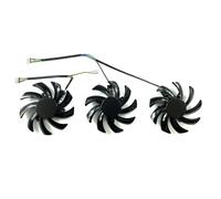 HFFOZMD Ventola di Ricambio per Scheda Grafica PNY RTX4070ti 4070ti S Verto Triple Fan OC da 87 mm T129215SU(Set of Three Fans)