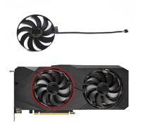 HFFOZMD Ventola GPU T129215SU Dual RTX 2060S Evo da 90 mm a 4 Pin, per Ventola di Raffreddamento della Scheda Grafica ASUS Dual-RTX 2080S 2080 2070S 2070(Fan-A)