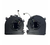 HFFOZMD Ventole di Raffreddamento CPU GPU per Laptop HP per Spectre X360 15-CH 15-CH011dx Ventola per PC Radiatore L17605-001 L17606 NS75C00-17J21/17J22(Pair Fan)