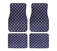 HFFTYU 4 Pezzi Tappetini Auto, per Suzuki S-Presso/Samurai/Sidekick/Splash/Swace/Swift/SX4 S-Cross Anteriori e Posteriori Moquette Antiscivolo Tappetini Auto Set Protezione Interni Auto Facili Pulire