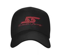 HFGAASSH Berretto da Baseball F1 Carlos Sainz Jr. 55 Berretto di Lusso Berretto Militare Uomo Carino per Ragazze Regali Sportivi per Le Vacanze degli Uomini