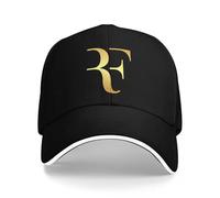 HFGAASSH Berretto da Baseball Roger Federer attività d'oro Snapback Cappello Cappelli Unisex Regali Sportivi per Le Vacanze