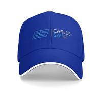 HFGAASSH Berretto da Baseball Williams Racing Team F1 Casual Carlos Sainz Sandwich Caps Unisex Stile Poliestere Caps Cappello Regali Sportivi per Le Vacanze all'aperto