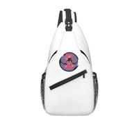 HFGAASSH Borsa da Petto Chromatica Uomo Sling Crossbody Zaino Viaggio Escursionismo Daypack Borsa a Tracolla Regali Sportivi per Le Vacanze