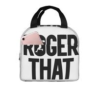HFGAASSH Borsa per Il Petto Roger Federer Borse per Il Pranzo Insulated Bento Box Portable Lunch Tote Borse da Picnic a Tenuta stagna per Donna, Bambini, Regali Sportivi per Le Vacanze Scolastiche