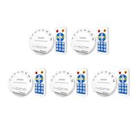 Hfgdnchva 5X SP608e WS2812B Music Controller 8 Uscita Segnale CH WS2811 WS2815 Striscia A LED Microfono Integrato iOS App Android Bluetooth