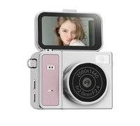 Hfgdnchva Action Camera Rosa Schermo 1,47 Pollici 2K Retro | Videoregistratore portatile per viaggi, attività all'aperto e momenti familiari; attiva rapidamente e cattura in 2K.