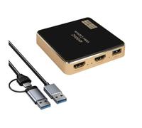 Hfgdnchva Scheda di acquisizione Video USB3.0 4K60Hz Uscita Loop per HDTV | Supporto codifica colore premium fino a 4K60/2K144/1080P240 e una trasmissione più rapida rispetto YUY2/NV12/MJPEG.