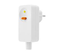 HFGDRH Electric Interruttore Differenziale Interruttore Automatico Spina di Protezione Personale Spina di Ricambio 10 mA Interruttore Automatico di Corrente residua Spina UE da 16 amp, Bianco