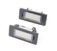 HFGDRH Led Luci Targa Per Auto Lampada, 2pcs Super Bright Number Tarta di licenza per Skoda Octavia 3 Superba B6 Rapid Combi Yeti 5L Fabia MK2 MK3