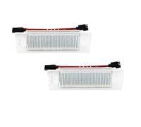 HFGDRH Luce Targa,Luci Targas Per Auto 68247166AA 12V Luce targa impermeabile Uso adatto per Jeep Renegade 2015-2021 Gruppo luci bianco