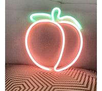 HFHungkeong Luce LED color pesca al neon fatta a mano per parete, stanza, feste, casa, bar, arte, camera da letto, tavolo, matrimoni, feste, decorazione da tavolo, batteria 3AA o USB