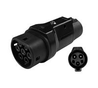 HFIGNIAHQ EV Charging Adapter 32A 7KW Connector from J1772 Pile to Type2 Car Port Converter