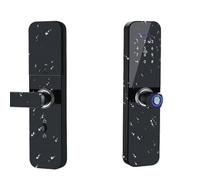 HFIGNIAHQ F005 IP65 Waterproof Lock Electronic Smart Door Lock With Fingerprint/Smart Card/Password/Key/APP Unlock(22x190R)
