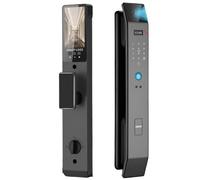 HFIGNIAHQ Tuya APP Smart Life APP Control Voice Intercom Smart Lock 3D Face Recognition Fingerprint Password Smart Door Lock With Camera