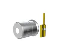 HFIGNIAHQ Wehere M521 Smart Door Lock Fingerprint Cylinder Bluetooth For Door 50-100mm Thickess Support TUYA TTlock Multiple Option(With Gatway,TUYA Black)