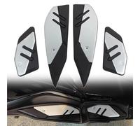 HFJFDQ Per Y&amaha Xmax 300 2023-2024 X-Max 300 XMAX300 XMAX250 400 Piastra Poggiapiedi per Motocicletta Piastra Pedale Antiscivolo Poggiapiedi