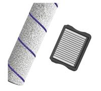 HFKBORHR Filtro Spazzola A Rullo. Compatibile con Rowenta X-Clean 10. Accessori for Filtro Spazzola di Ricambio for Aspirapolvere A Umido E A Secco(1 Roller 1 Filter)
