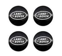 HFLKKC 4 Pezzi Auto Centro Coprimozzo, per LR Range Rover Sport Velar Evoque Discovery 5 3 2 Freelander Sport, 62mm, Impermeabile Mozzo Ruota Copertina, Resistente all'Usura Bordo Cappellini,A