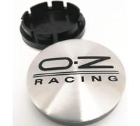 HFLKKC 4 Pezzi Auto Centro Coprimozzo, per OZ Racing, Impermeabile Mozzo Ruota Copertina, Resistente all'Usura Bordo Cappellini, Tappi Sostituzioni Auto Accessori,E-53mm
