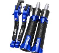 HFMXZHI Leve Frizione per Yamaha TMAX560 TMAX 560 T-Max 560 2019 2020 2021 2022 2023 Leve Freno Frizione Regolabili 22MM Manopole estremità Manubrio 2024(Blue)