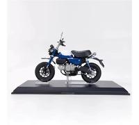 HFMXZHI Modello in scala di moto Collezione Di Auto Giocattolo Regalo 1:12 Per Honda Per Monkey125 2022 Modello Moto In Lega, Ornamenti Da Scrivania Per Computer(Blue)