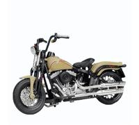 HFMXZHI Modello in scala di moto Collezione Di Giocattoli In Metallo Pressofuso 1/18 Per Harley Per Davidson FLSTSB Per Cross Bones 2008 Modellino Moto Mini