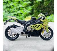 HFMXZHI Modello in scala di moto Collezione Di Miniature 1/18 Per BMW S 1000RR Modello Motocicletta In Lega Simulata, Auto Giocattolo, Regalo