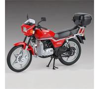 HFMXZHI Modello in scala di moto Collezione Suono Luci Hobby Regalo Casa Esposizione Di Compleanno Modello Pressofuso In Lega 1:12 Per Moto Per SUZUKI GS125