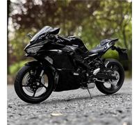 HFMXZHI Modello in scala di moto Giocattoli Regalo Di Compleanno 1:12 Per Kawasaki Per Ninja ZX-25R Modellino Motocicletta In Lega Pressofusa In Metallo Da Corsa(Black)