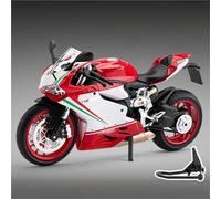 HFMXZHI Modello in scala di moto Lega Metallica Ornamenti Da Scrivania Per Computer Modelli Di Motociclette Giocattolo 1/9 Per Ducati 1199 Panigale R(White)