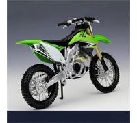 HFMXZHI Modello in scala di moto Modellino Di Moto Da Cross In Scala 1:12, Auto Giocattolo Collezione, Regalo, Pressofusione Statica Per Kawasaki KX450F