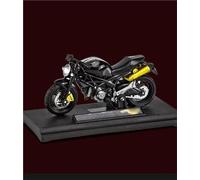 HFMXZHI Modello in scala di moto Modellino Di Moto Da Cross In Scala 1/18, Collezione Auto Giocattolo, Regalo, Produzione Tramite Pressofusione Statica Per Ducati Monster 795(Black)