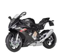 HFMXZHI Modello in scala di moto Modellino Di Moto Giocattolo In Scala 1:12 Per BMW S1000 RR 2021, Modello Motocicletta Pressofusa Da Collezione, Regalo(Black)