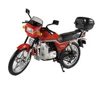 HFMXZHI Modello in scala di moto Modellino Di Moto In Lega Pressofusa Con Suono E Luce, Simulazione Hobby, Collezioni Retrò, Scatola 1:12 Per SUZUKI GS125 King, Modello Per Classico
