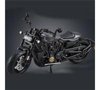 HFMXZHI Modello in scala di moto Modellino Di Moto Pressofuso In Lega Leggera Con Suono Simulazione, Regalo Compleanno In Scala 1:12 Per Harley, Per Davidson E Per Sporter S(Grey)