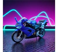 HFMXZHI Modello in scala di moto Modellino Di Motocicletta 1/18 Pressofuso, Giocattolo Portatile Da Corsa Con Simulazione Moto Dito, Collezione, Per Kawasaki ZX-10R