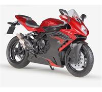 HFMXZHI Modello in scala di moto Modellino Di Motocicletta Giocattolo Per MV Agusta F3RR In Scala 1:12, Modello Statico Pressofuso, Regalo Per Gli Amanti Delle Motociclette(Red)