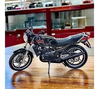 HFMXZHI Modello in scala di moto Ornamenti E Regali 1:12 Per YAMAHA RZ250 RD250LC, Modellino Di Moto Da Corsa In Lega Pressofusa, Modello Cross-country(Black)