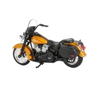 HFMXZHI Modello in scala di moto Ornamenti Regali 1:18 Per Harley Per Davidson Per Heritage 2023 Modello Di Moto In Lega Pressofusa Street Racing