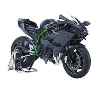 HFMXZHI Modello in scala di moto Pressofuso In Lega Suono Giocattolo Luminoso Regali M16 Collezione Regalo Di Compleanno Moto Modelli 1:9 Per Kawasaki Per Ninja H2R In Scatola