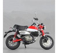 HFMXZHI Modello in scala di moto Racing With Light Gift 1/9 Per Honda Per Monkey 125 Modellino Di Moto In Lega Pressofuso(Red)
