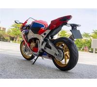 HFMXZHI Modello in scala di moto Simulazione In Scala 1:9 Per Honda CBR 1000RR-R Fuoristrada, Modello In Lega, Suono, Luce, Pressofuso, Di Moto, Giocattolo, Regalo(Red)