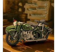 HFMXZHI Modello in scala di moto Suoni E Luci Giocattoli Ornamenti Regalo Triciclo Retrò In Lega 1:10 Modellino Di Moto Pressofuso Metallo